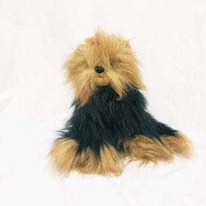 Yappy Yorkshire Terrier Realistic Ty Beanie Buddies Plush Stuffed Animal 9" 2004